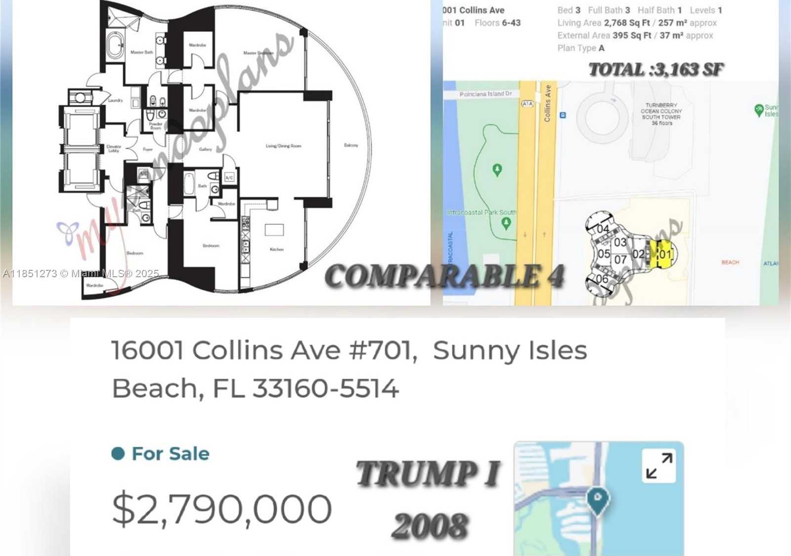 Small Image of 16275 COLLINS AVE #801, Sunny Isles Beach Number 64