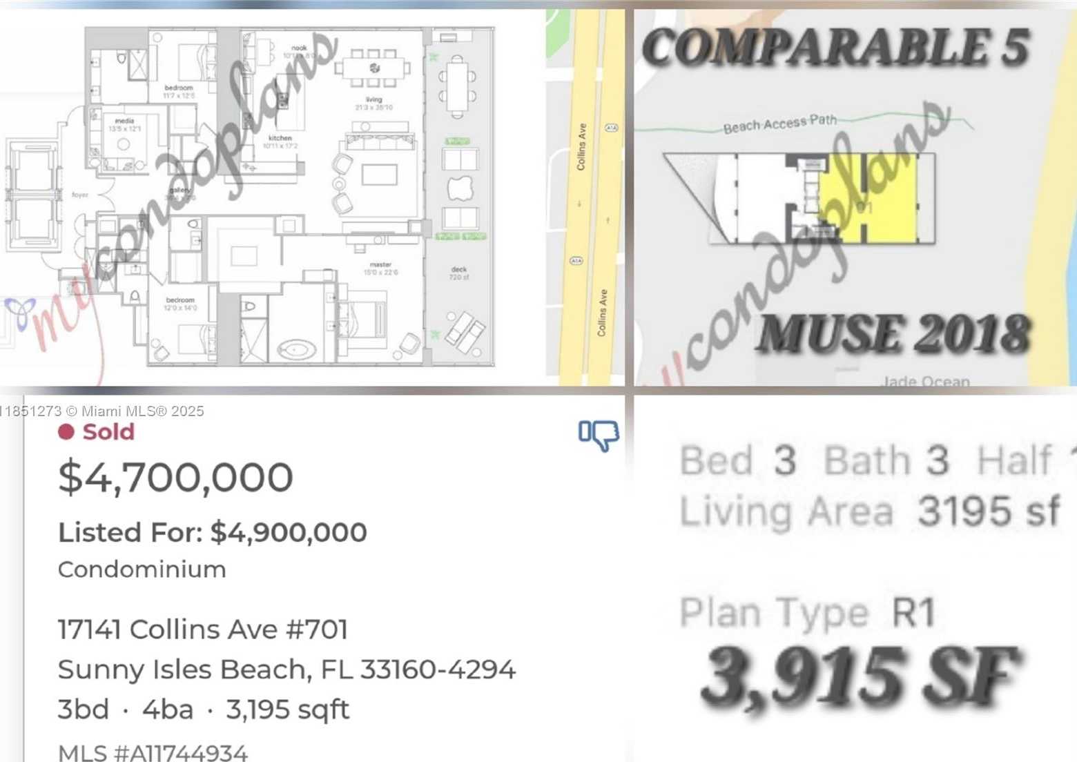 Small Image of 16275 COLLINS AVE #801, Sunny Isles Beach Number 65