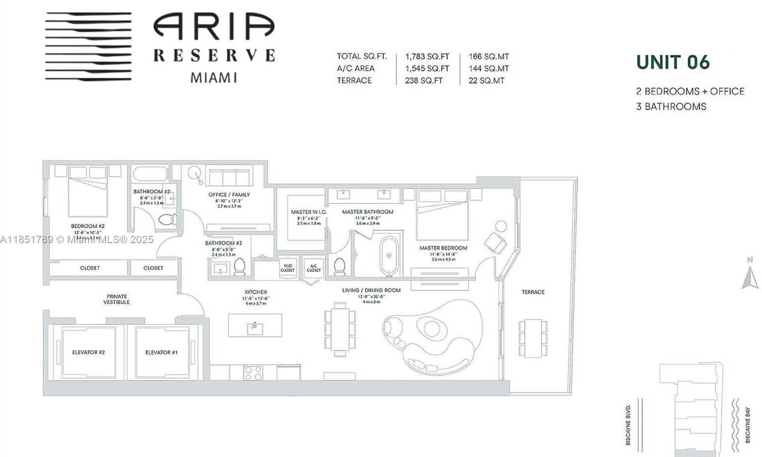 Small Image of 700 NORTH EAST 24TH ST #606, Miami Number 5