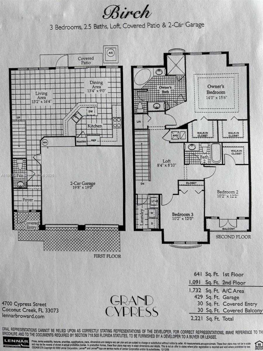 Small Image of 6116 EAST GRAND CYPRESS CIR E, Coconut Creek Number 62