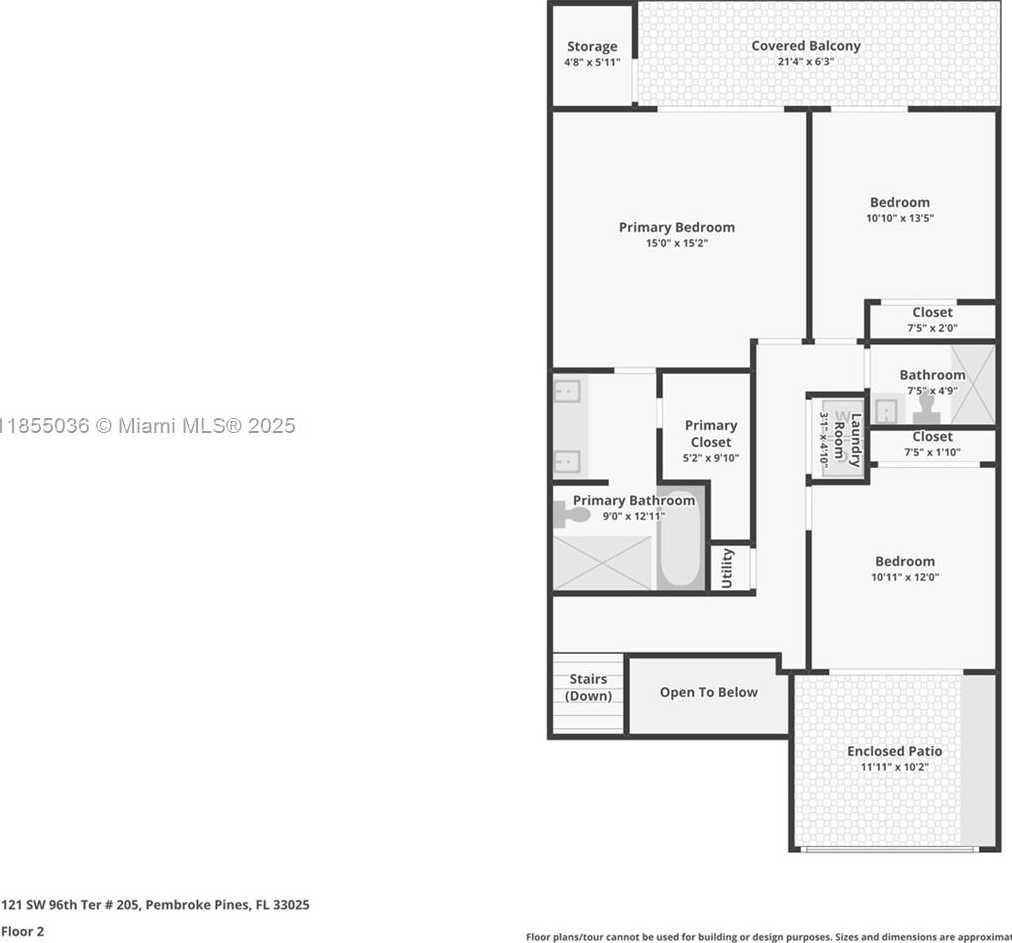Small Image of 121 SOUTH WEST 96TH TER #205, Plantation Number 54