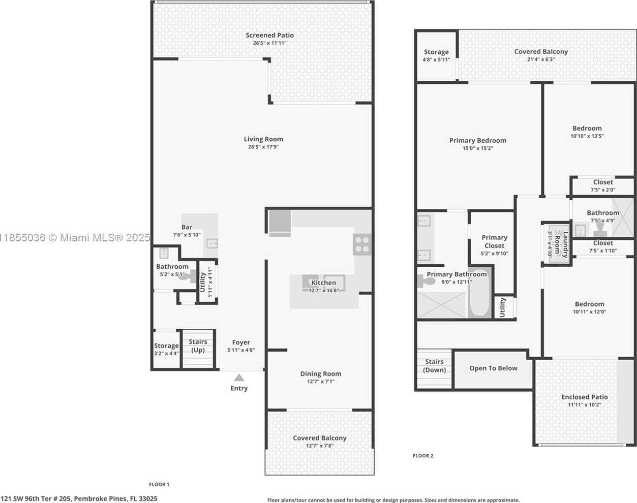 Small Image of 121 SOUTH WEST 96TH TER #205, Plantation Number 56