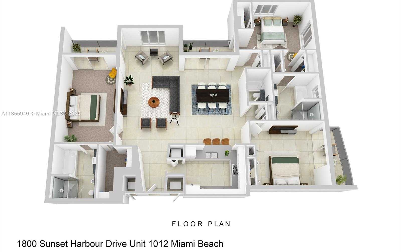 Small Image of 1800 SUNSET HARBOUR DR #1012, Miami Beach Number 6