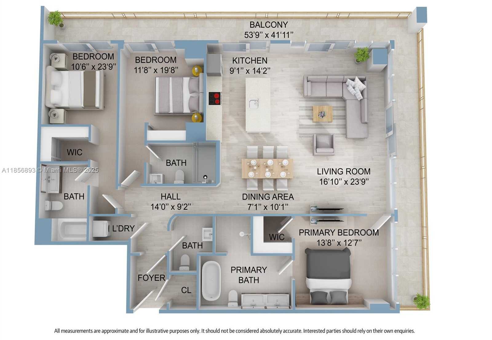 Small Image of 2678 TIGERTAIL AVE #1501, Miami Number 47