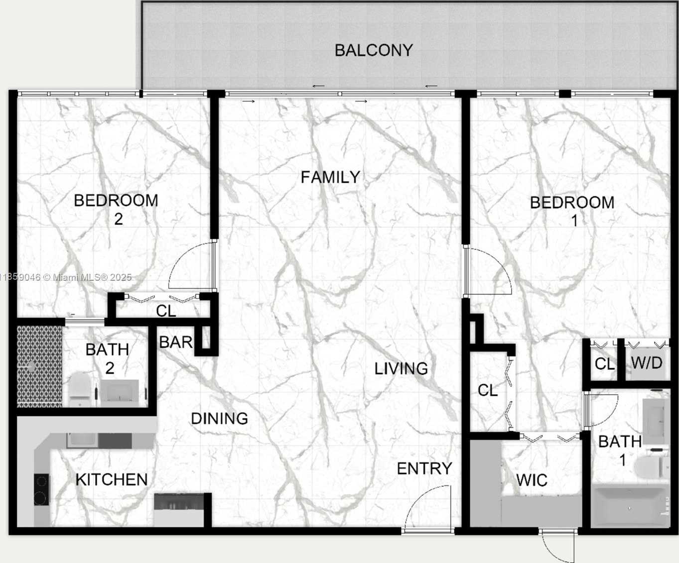 Small Image of 780 NORTH EAST 69TH ST #905, Miami Number 25