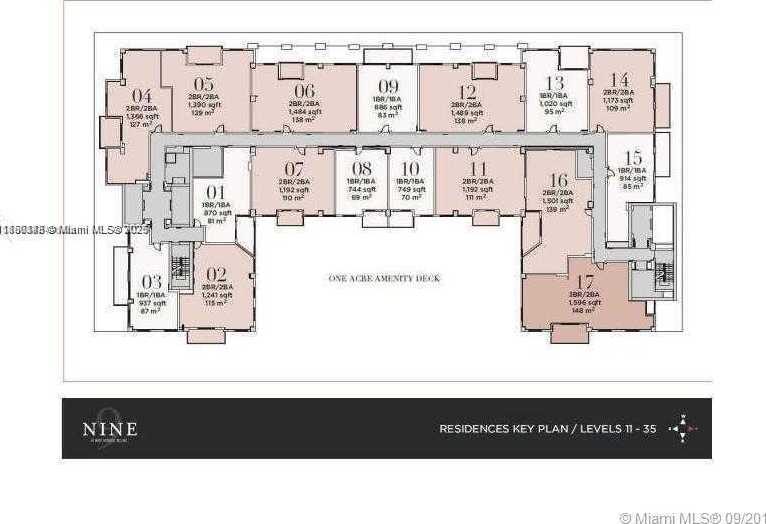 Small Image of 999 SOUTH WEST 1ST AVE #2705, Miami Number 16