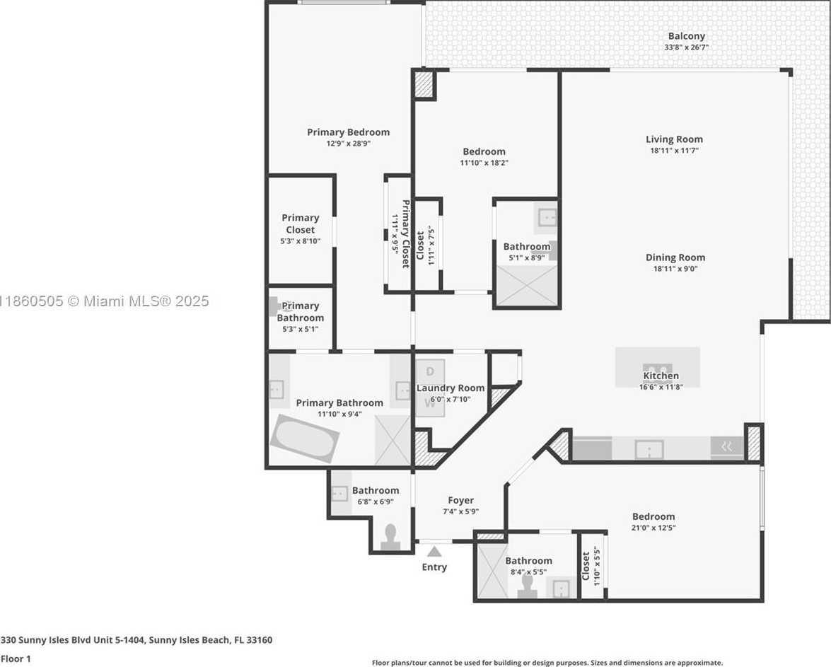 Small Image of 330 SUNNY ISLES BLVD #5-907, Sunny Isles Beach Number 78
