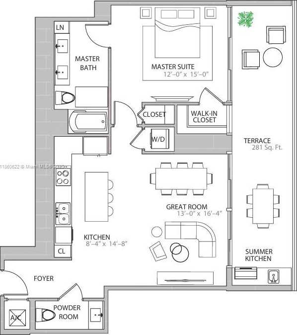Small Image of 1451 BRICKELL AVE #2102, Miami Number 2