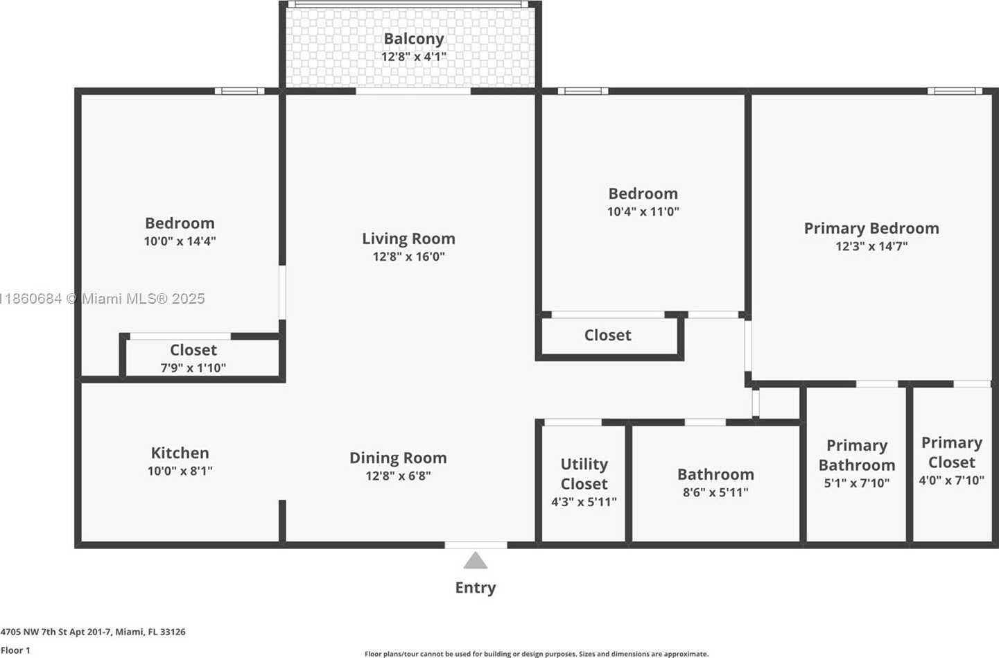 Small Image of 4705 NORTH WEST 7TH ST #201-7, Miami Number 25