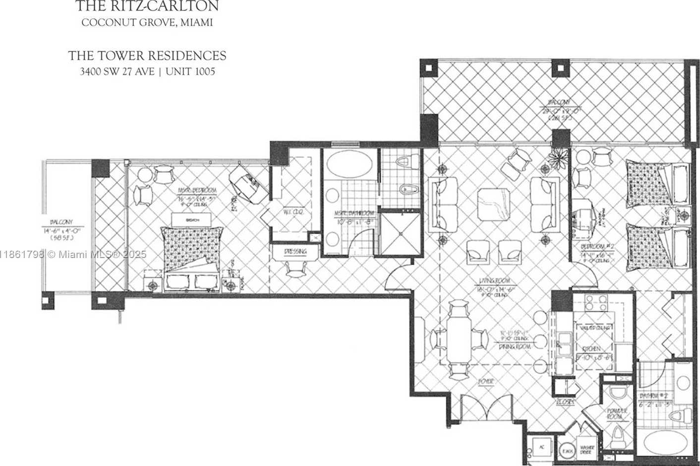 Small Image of 3400 SOUTH WEST 27TH AVE #1005, Miami Number 15