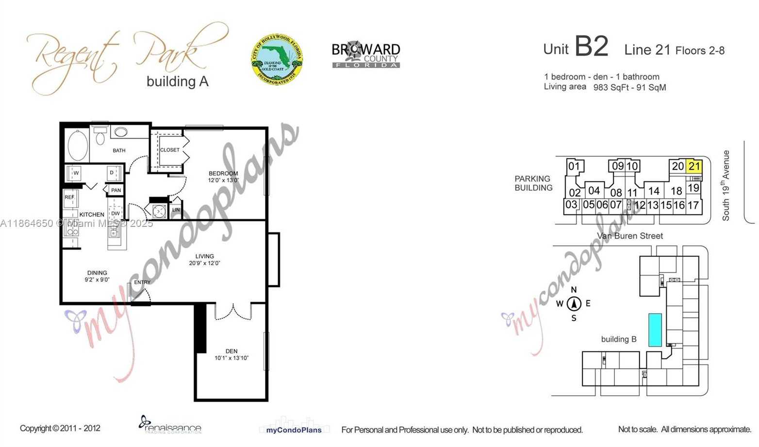 Small Image of 1919 VAN BUREN ST #321A, Hollywood Number 12