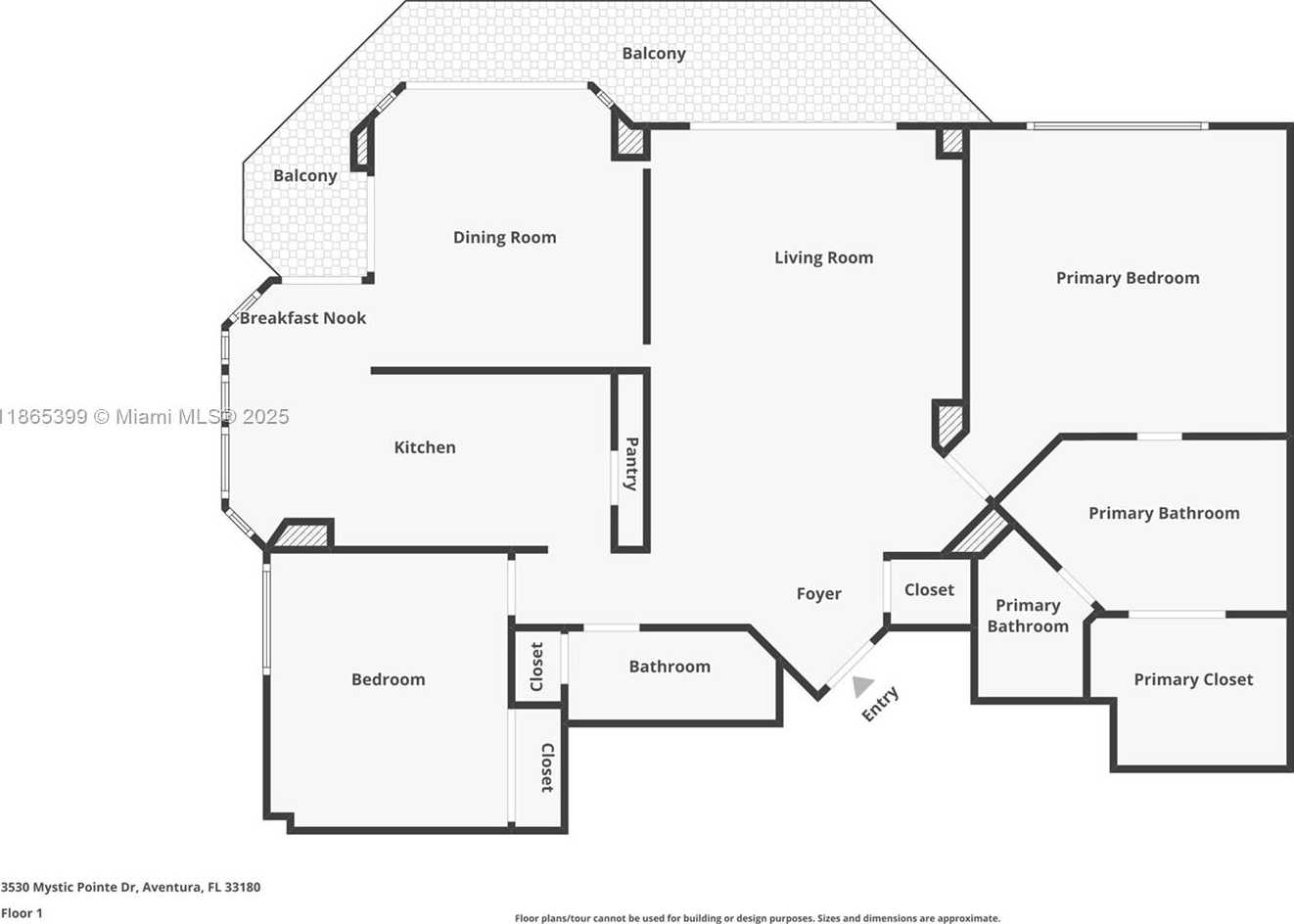 Small Image of 3530 MYSTIC POINTE DR #3206, Aventura Number 17