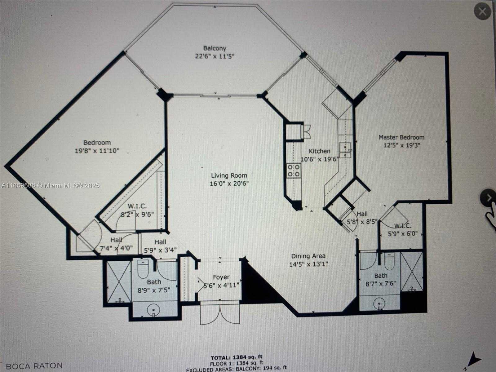Small Image of 550 SOUTH OCEAN BLVD #2305, Boca Raton Number 22