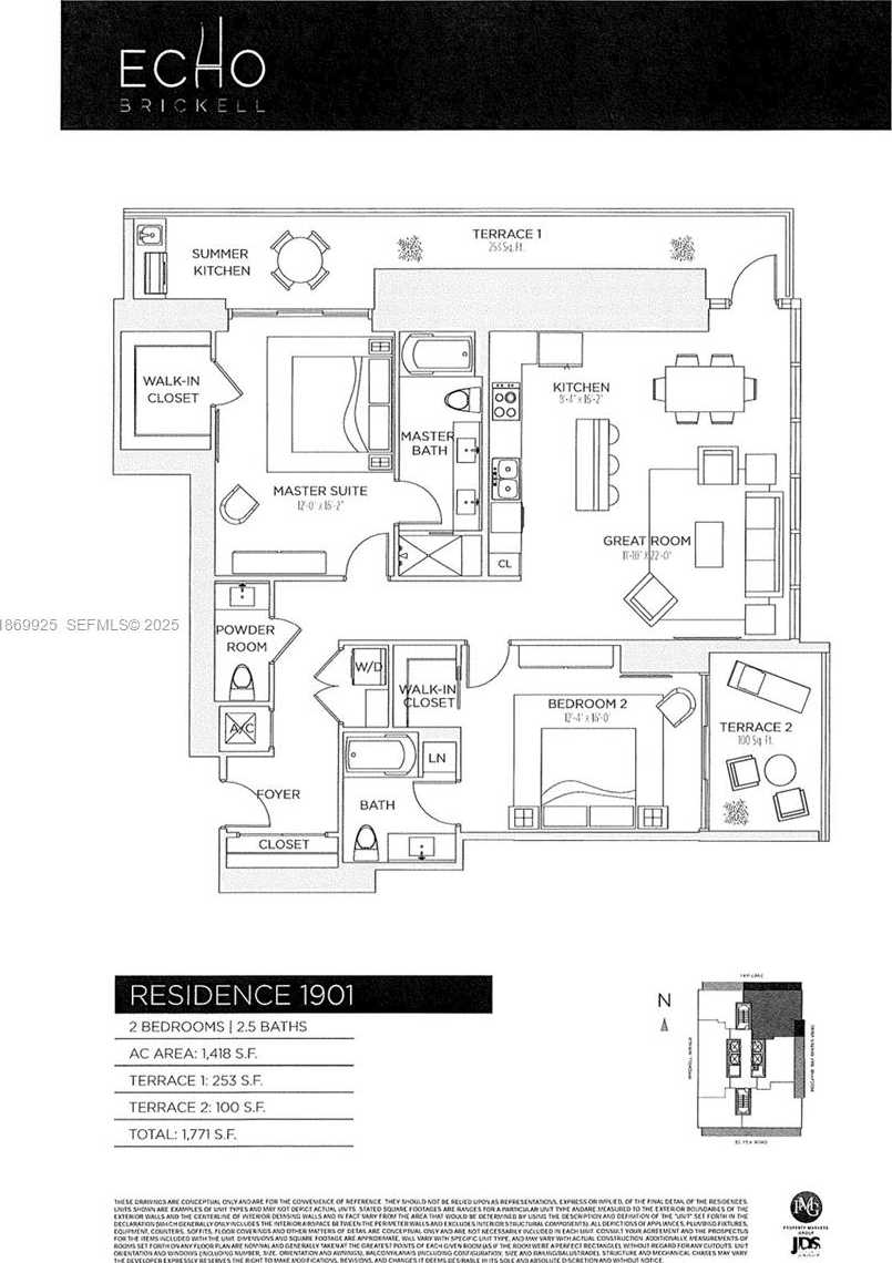 Small Image of 1451 BRICKELL AVE #1901, Miami Number 31