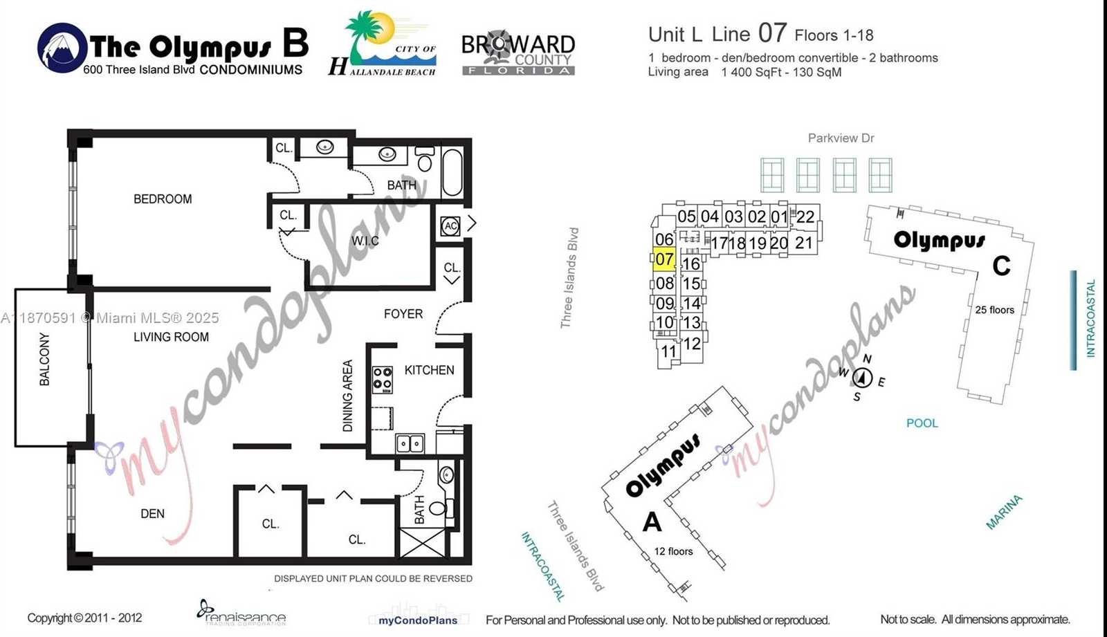 Small Image of 600 THREE ISLANDS BLVD #1707, Hallandale Beach Number 56