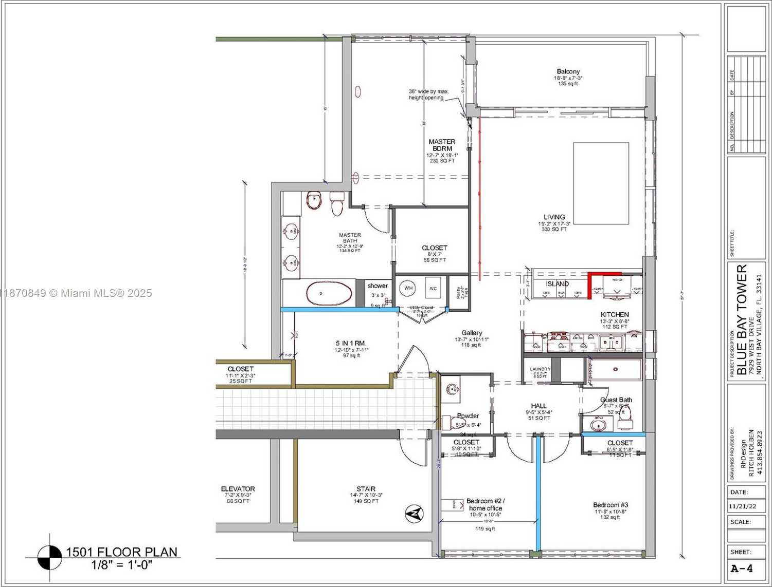 Small Image of 7929 WEST DR #1501, North Bay Village Number 34