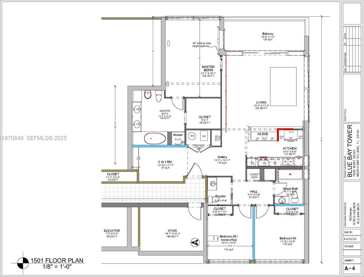 Small Image of 7929 WEST DR #1501, North Bay Village Number 35