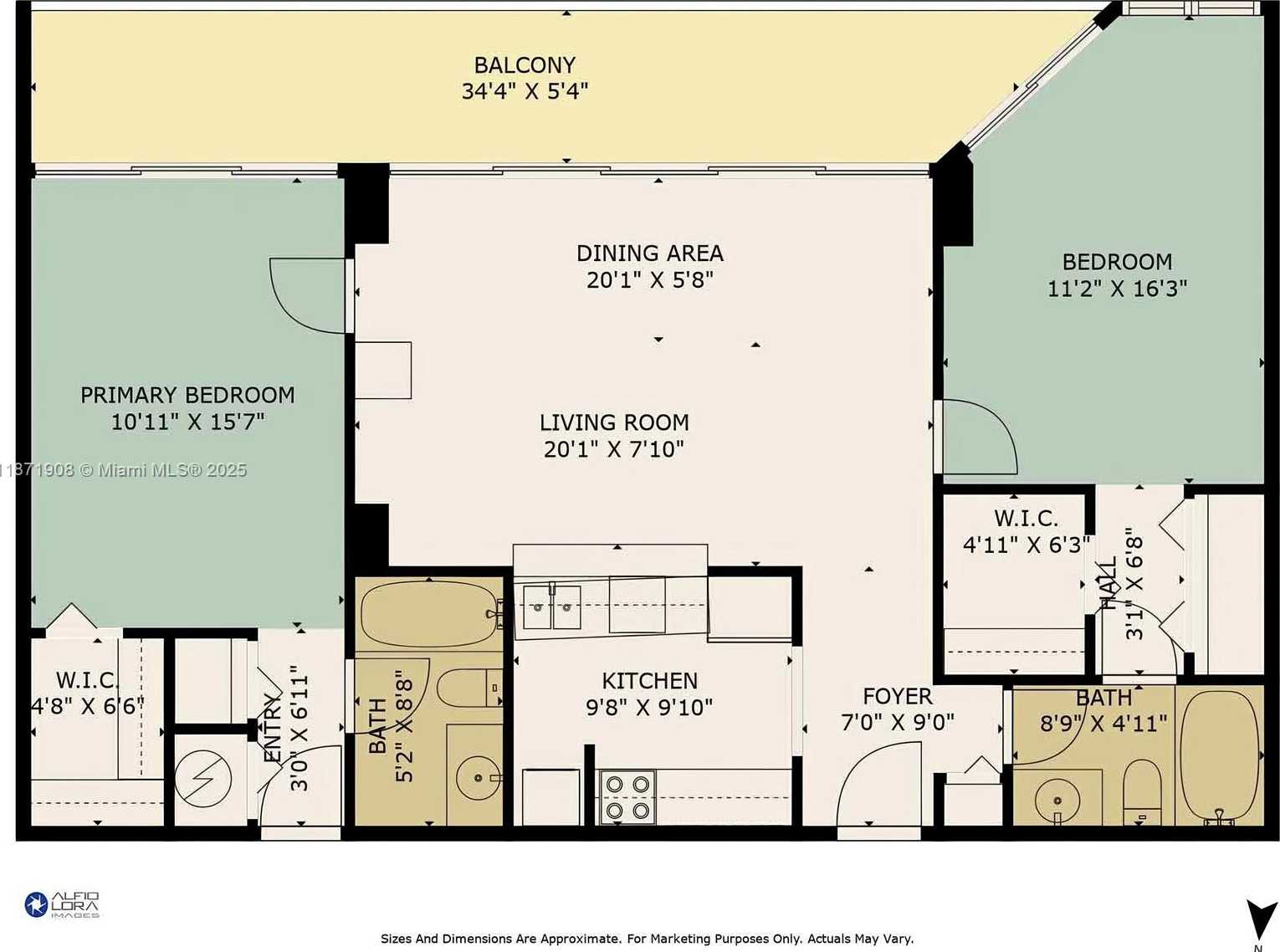 Small Image of 7601 EAST TREASURE DR #2222, North Bay Village Number 28