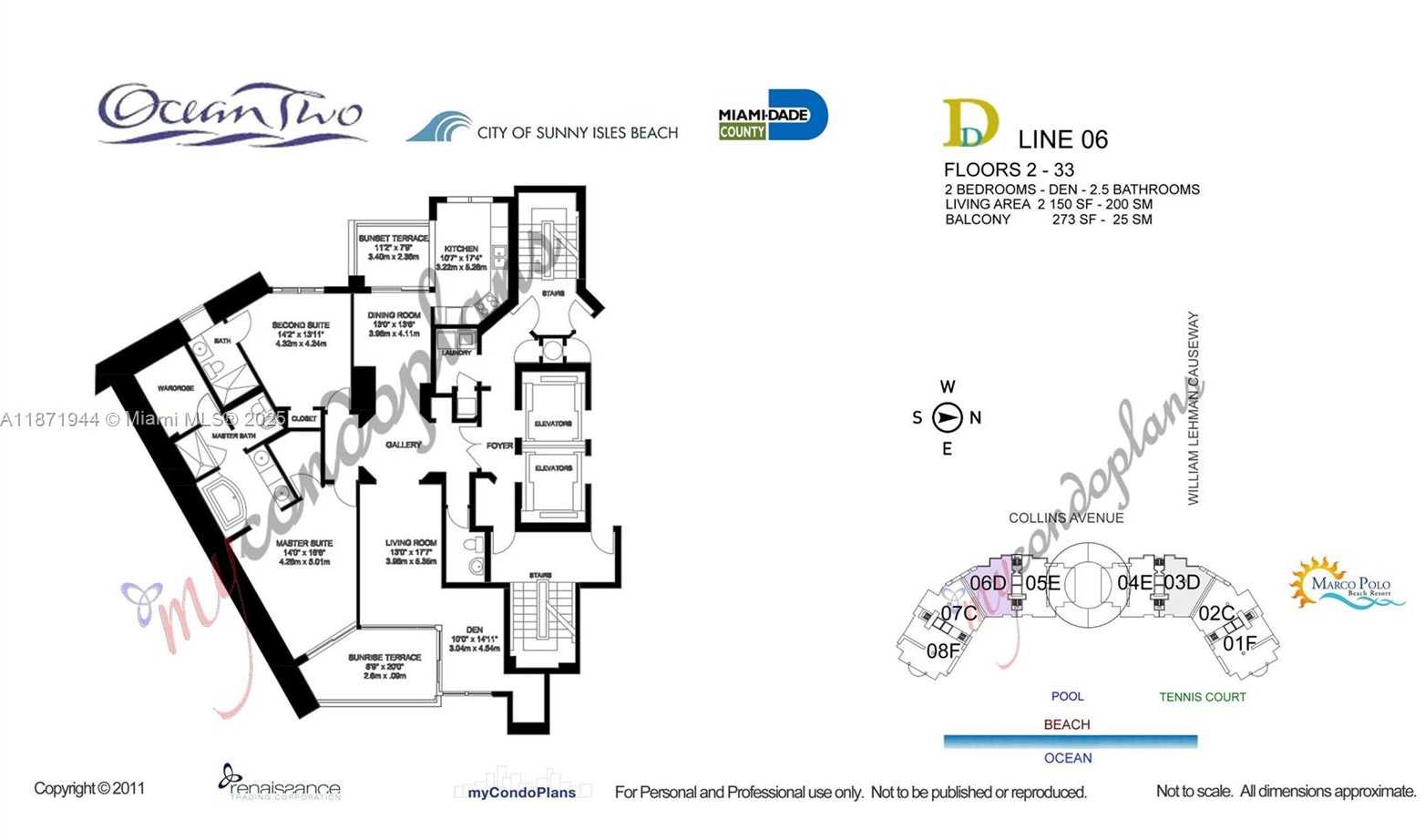 Small Image of 19111 COLLINS AVE #1406, Sunny Isles Beach Number 49