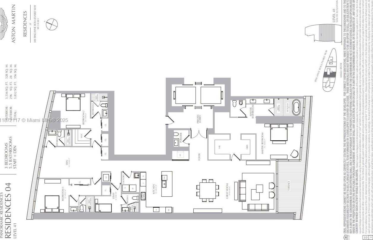 Small Image of 300 BISCAYNE BOULEVARD WAY #4104C, Miami Number 50