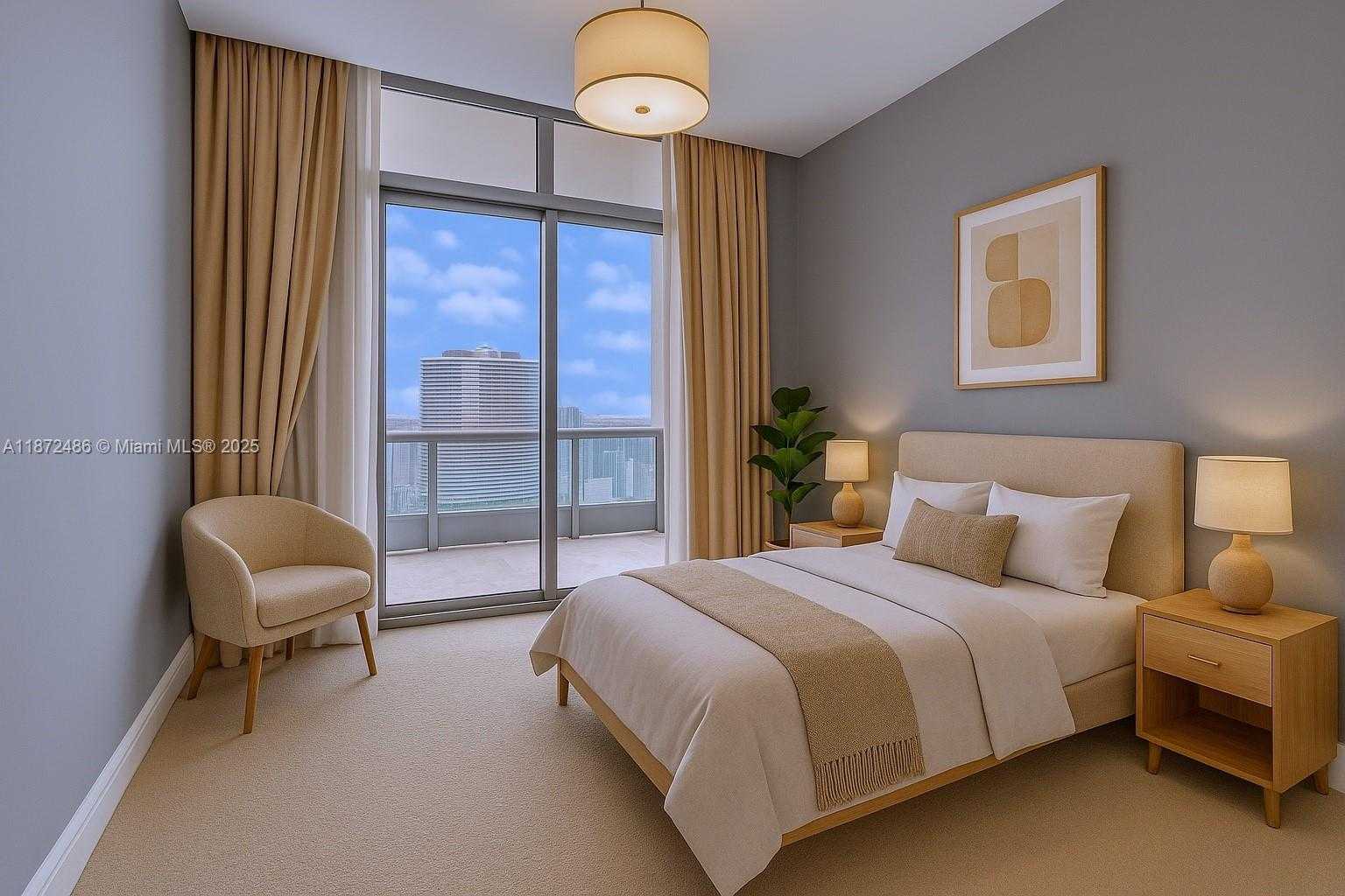 Small Image of 200 BISCAYNE BOULEVARD WAY #PH5402, Miami Number 24