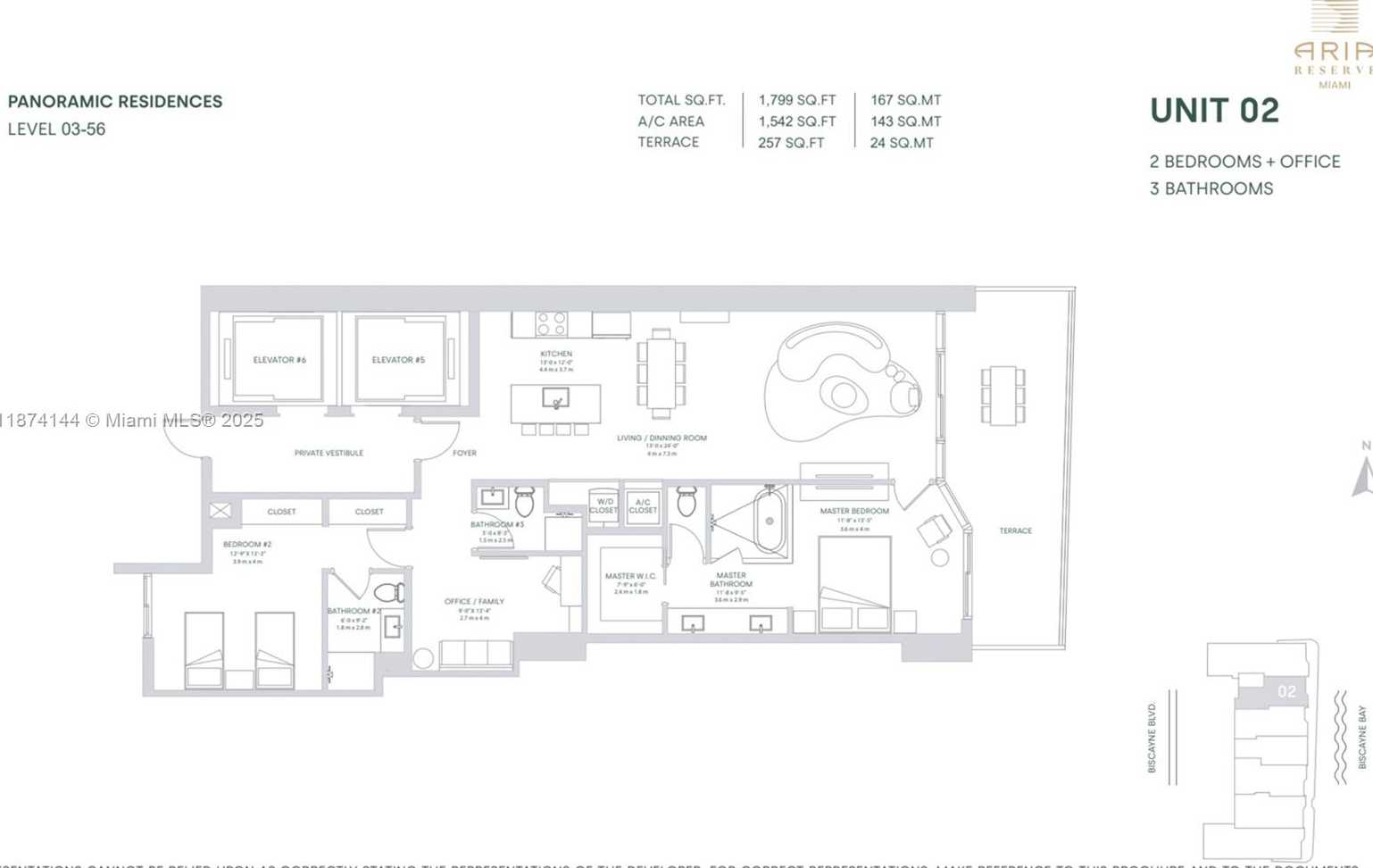 Small Image of 700 NORTH EAST 24TH STREET #4602=S, Miami Number 20