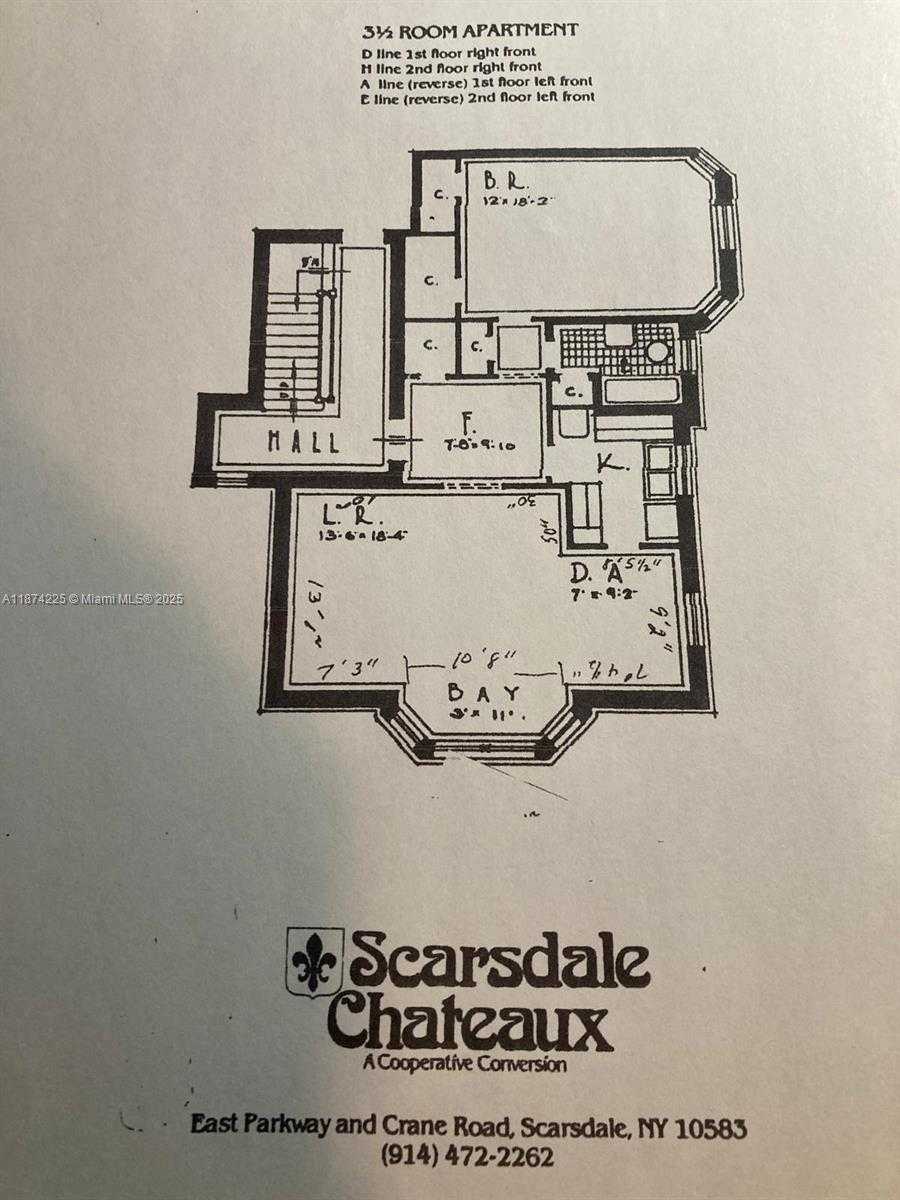 Small Image of 1 CHATEAUX CIRCLE #1D, Out of City Number 29