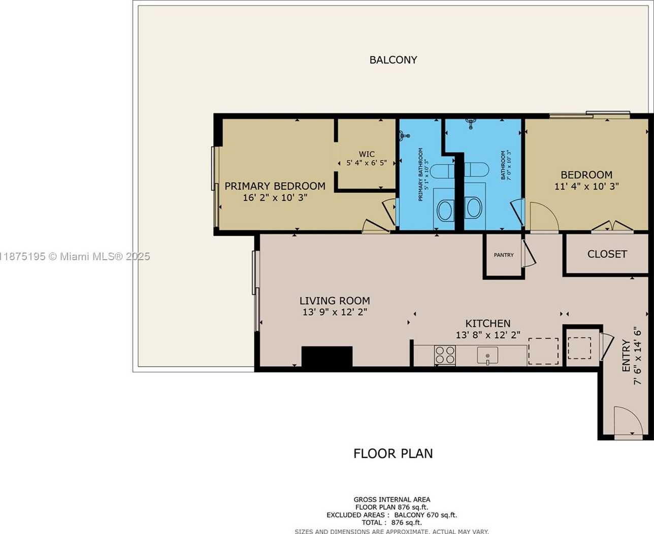 Small Image of 398 NORTH EAST 5TH ST #2111, Miami Number 22