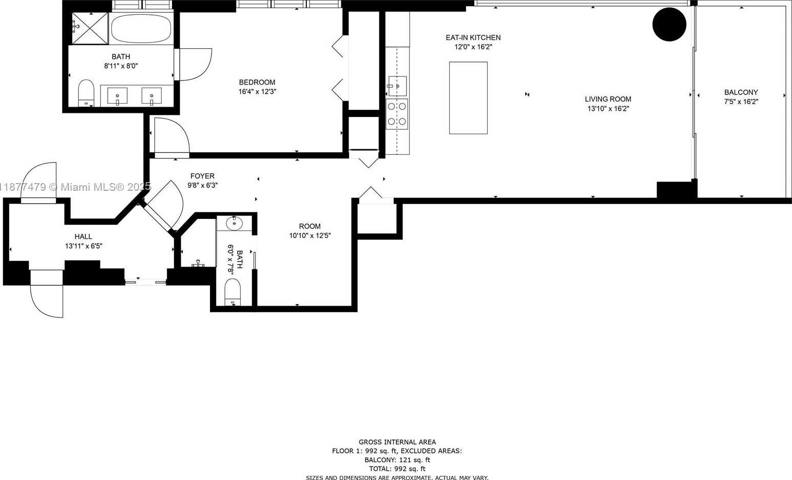 Small Image of 650 NORTH EAST 32ND ST #4607, Miami Number 11