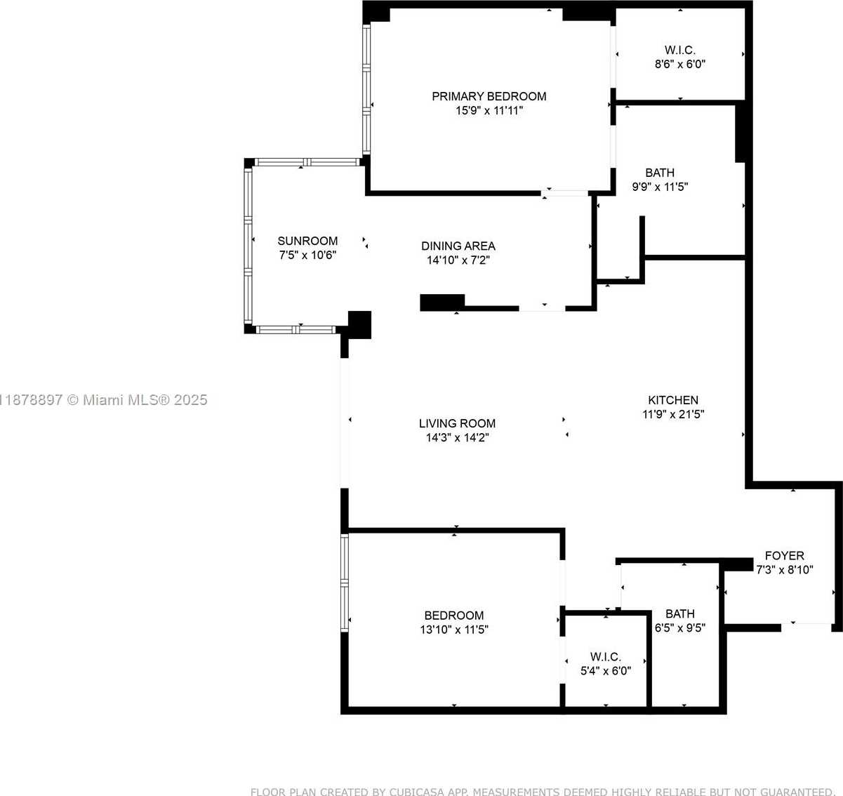 Small Image of 2655 COLLINS AVE #PH2512, Miami Beach Number 21