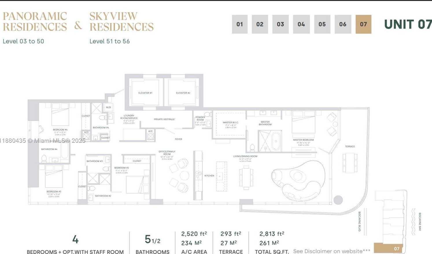 Small Image of 700 NORTH EAST 24TH ST #3207, Miami Number 28