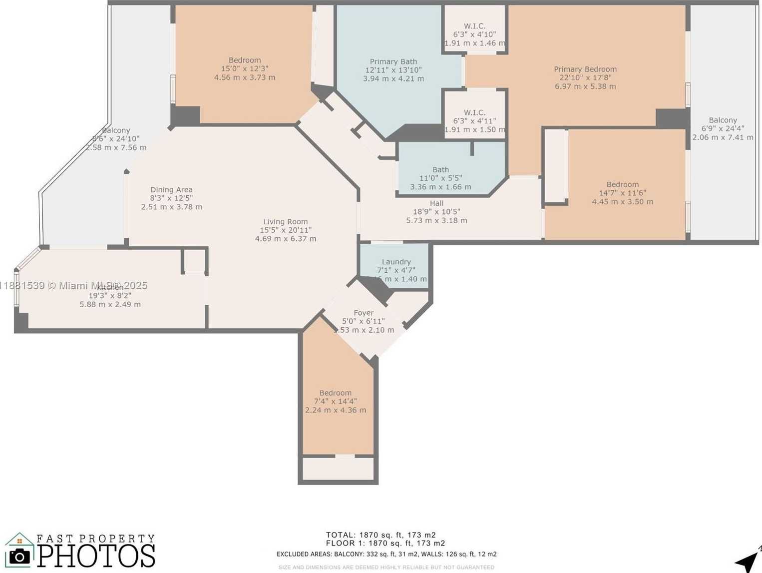 Small Image of 21205 YACHT CLUB DR #2605, Aventura Number 39