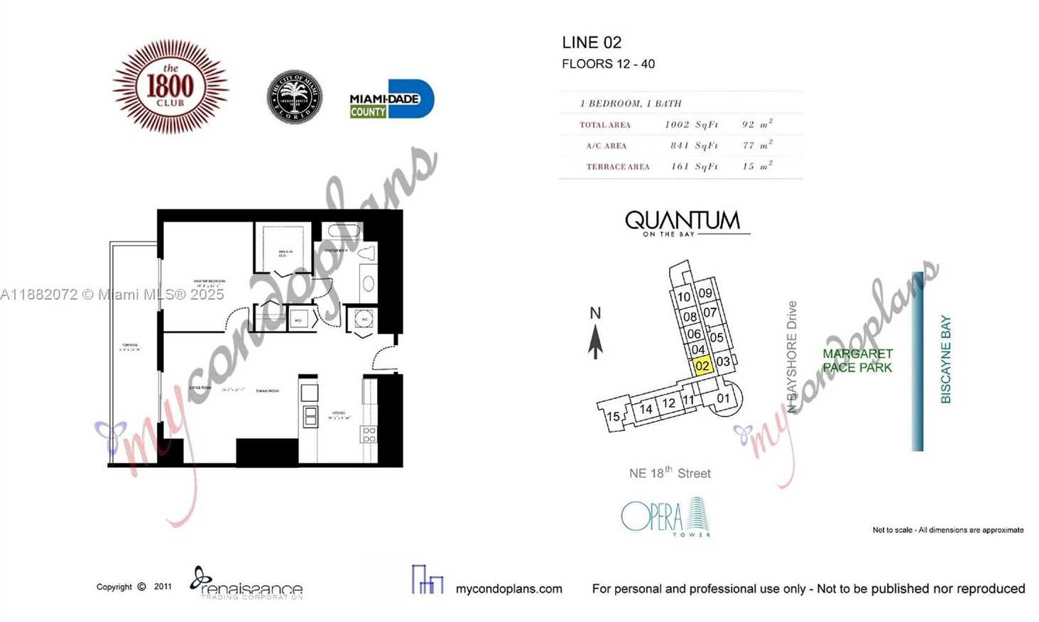 Small Image of 1800 NORTH BAYSHORE DR #4102, Miami Number 35
