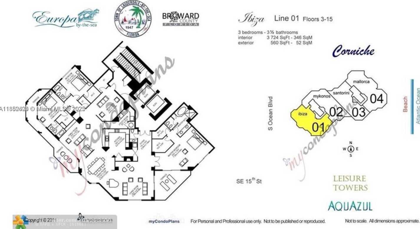 Small Image of 1460 SOUTH OCEAN BLVD #1101, Lauderdale By The Sea Number 41