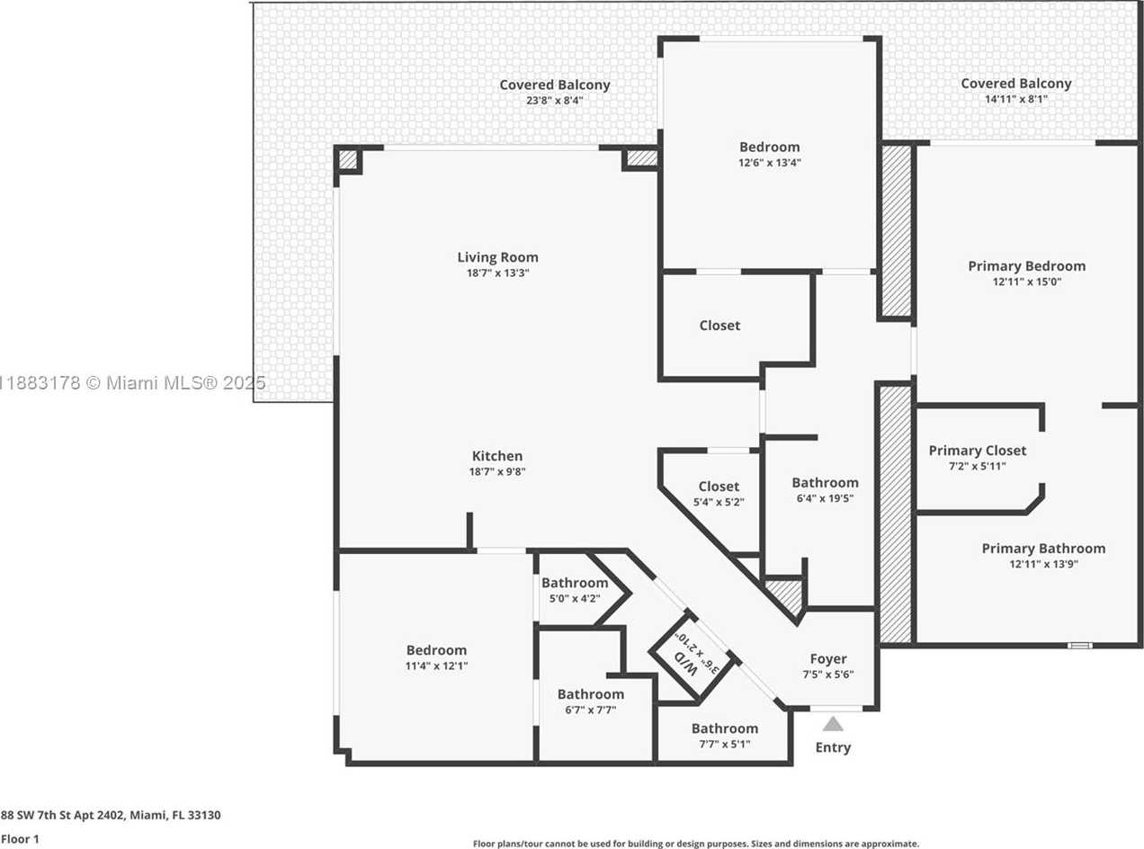 Small Image of 88 SOUTH WEST 7TH ST #2402, Miami Number 56