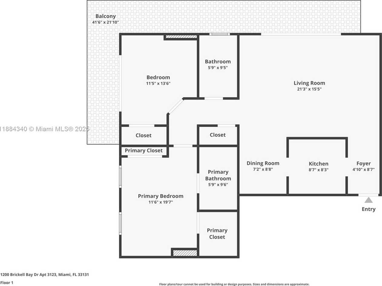 Small Image of 1200 BRICKELL BAY DR #3123, Miami Number 36
