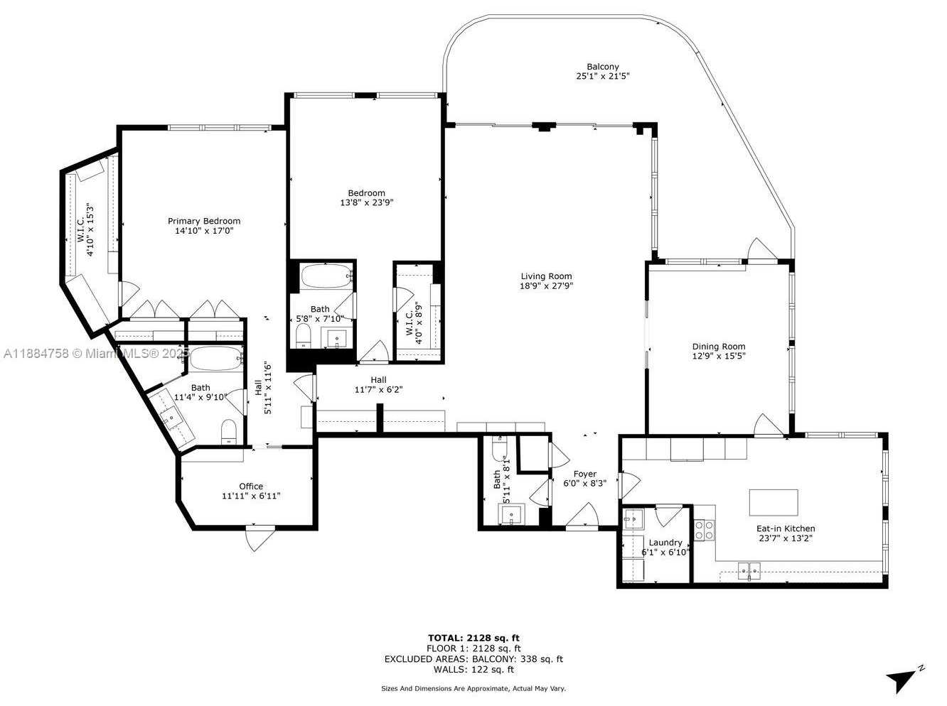 Small Image of 5660 COLLINS AVE #8D, Miami Beach Number 41