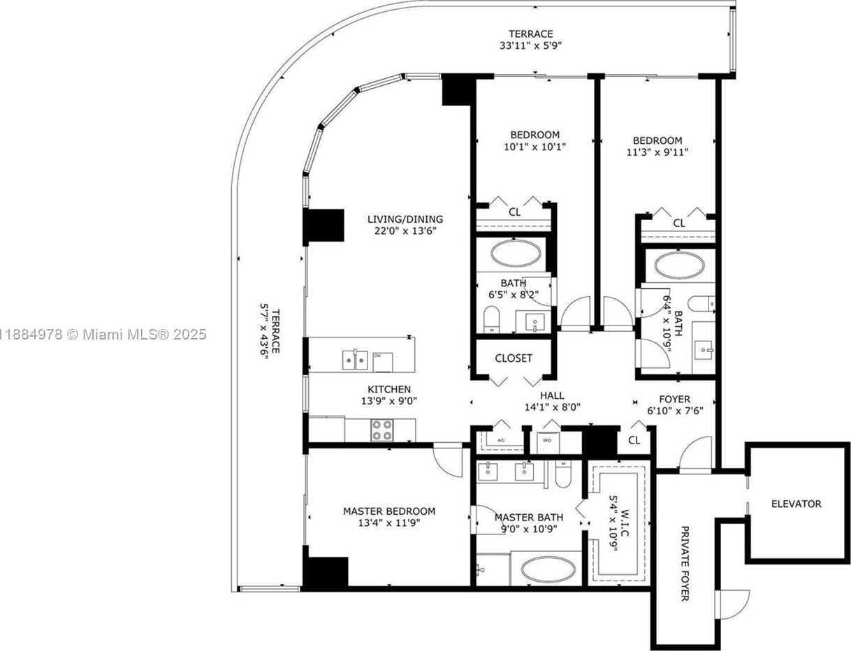 Small Image of 801 SOUTH MIAMI AVE #2509, Miami Number 23