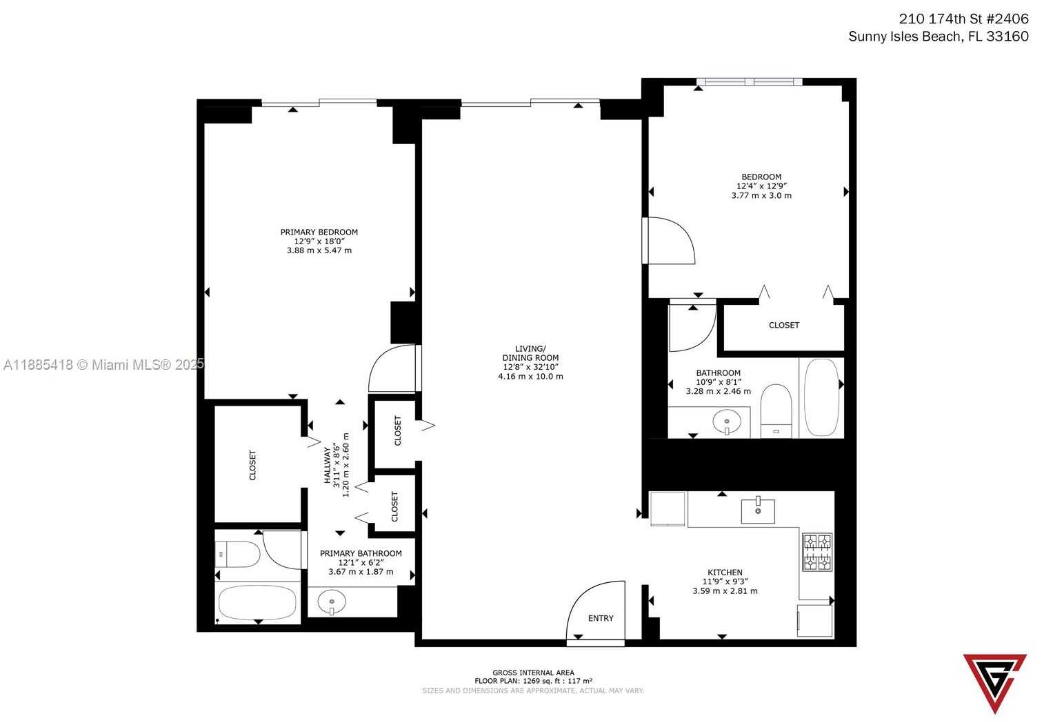 Small Image of 210 174TH ST #2406, Sunny Isles Beach Number 23