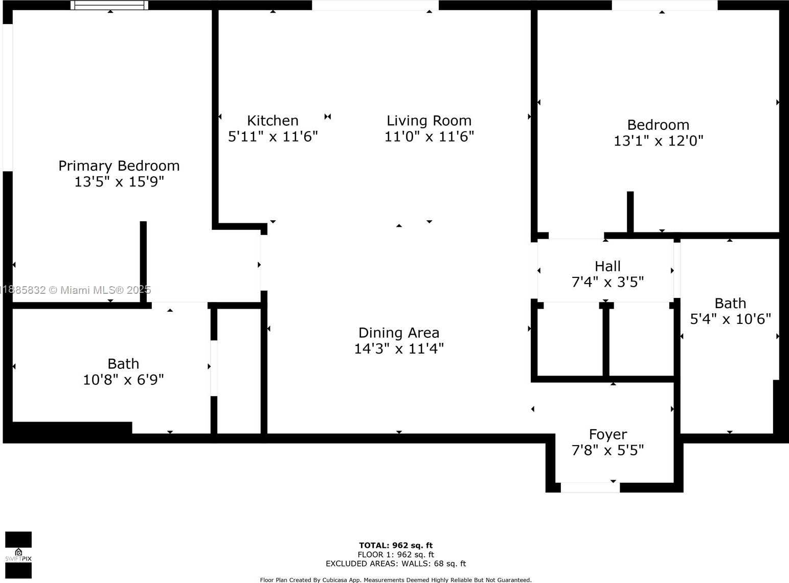 Small Image of 159 NORTH EAST 6TH ST #3302, Miami Number 5