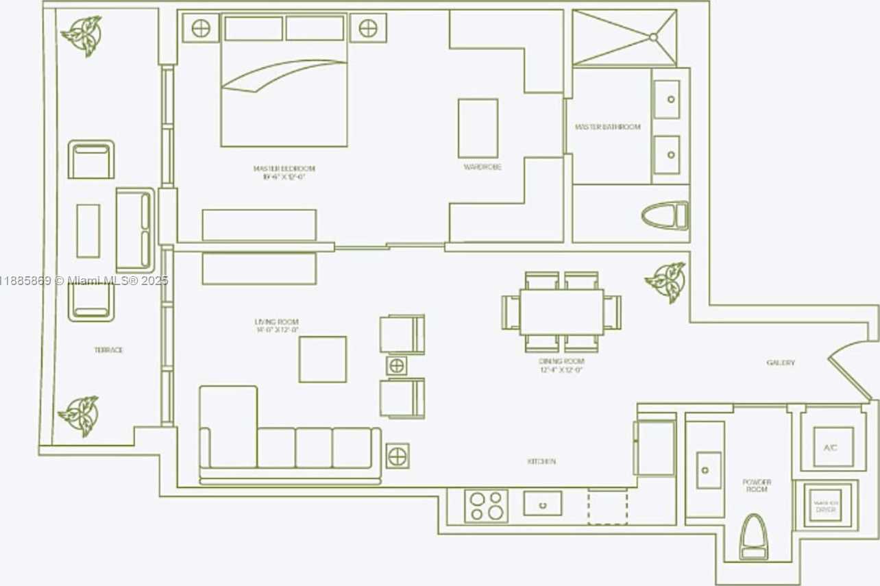 Small Image of 1010 BRICKELL AVE #3608, Miami Number 5