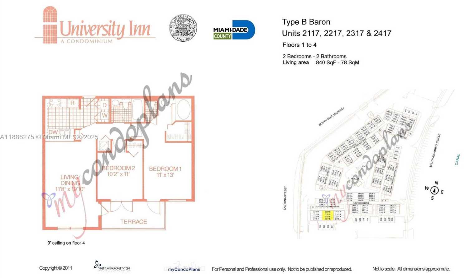 Small Image of 1280 SOUTH ALHAMBRA CIR #2117, Coral Gables Number 22