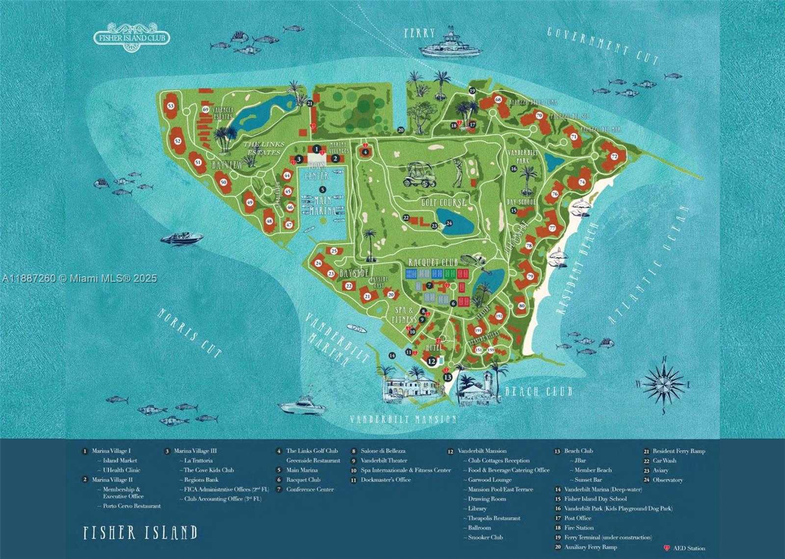 Small Image of 7085 FISHER ISLAND DR #7085, Miami Beach Number 73