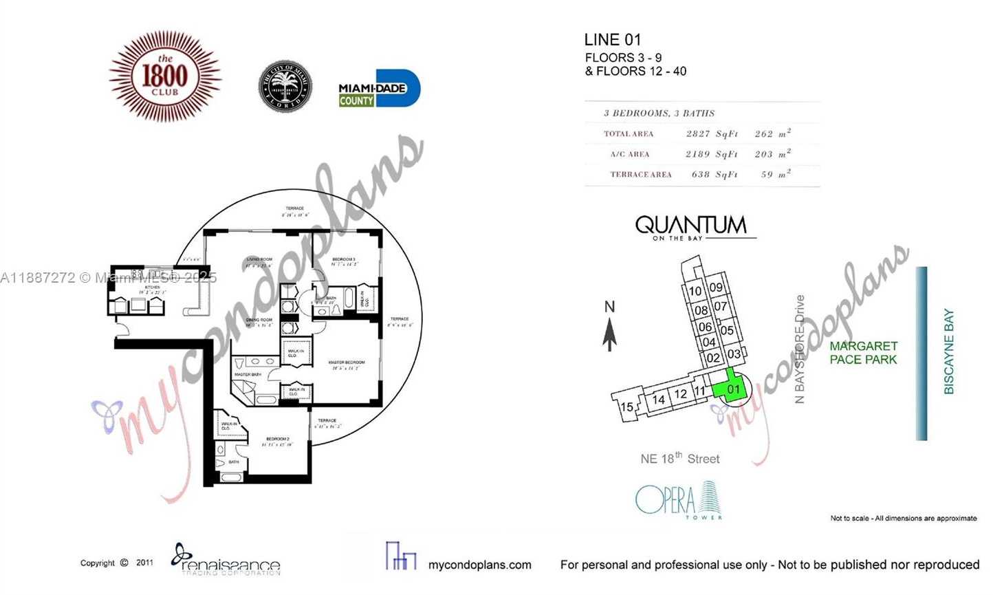 Small Image of 1800 NORTH BAYSHORE DR #2201, Miami Number 52