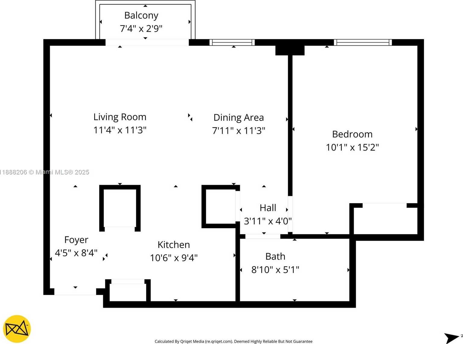 Small Image of 185 SOUTH EAST 14 TER #1709, Miami Number 2