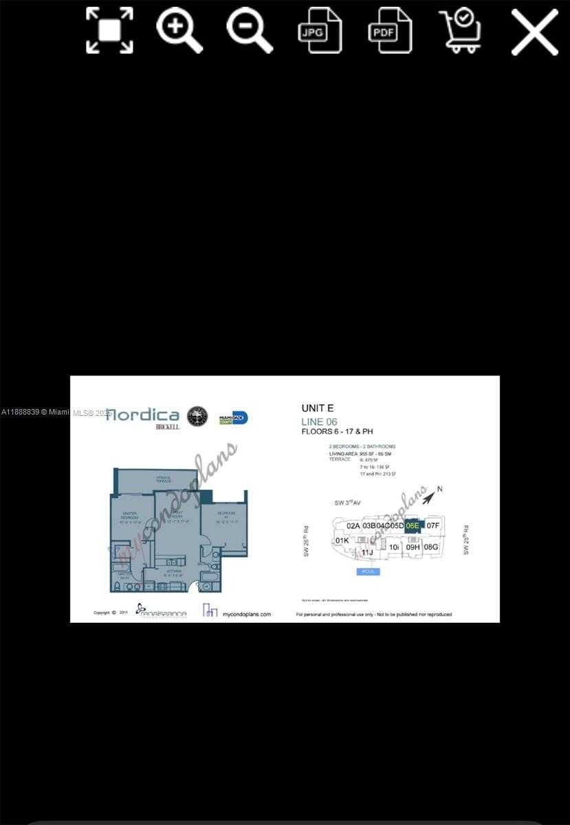 Small Image of 2525 SOUTH WEST 3RD AVE #1106, Miami Number 36