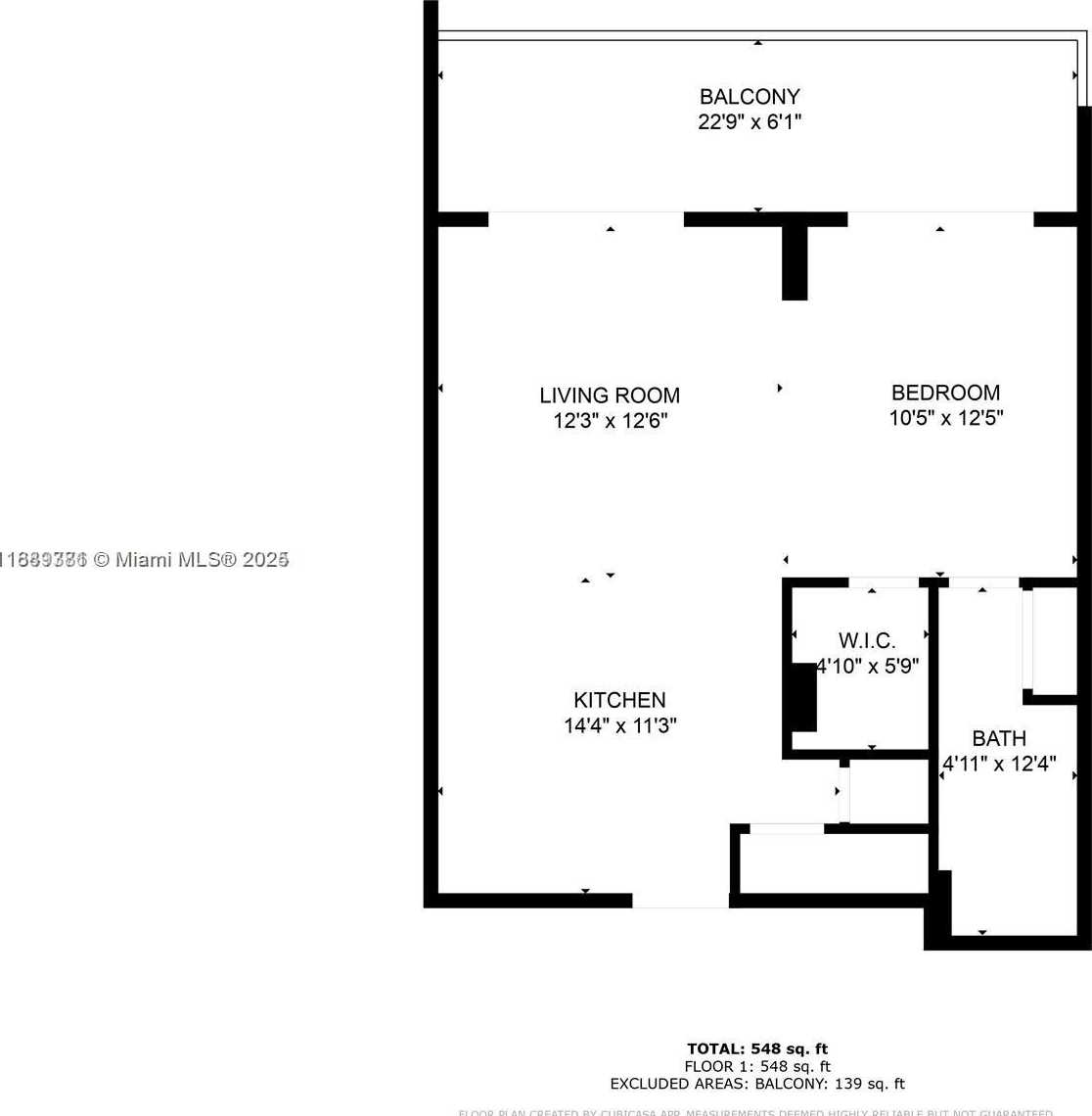 Small Image of 444 NORTH EAST 30TH ST #607, Miami Number 26