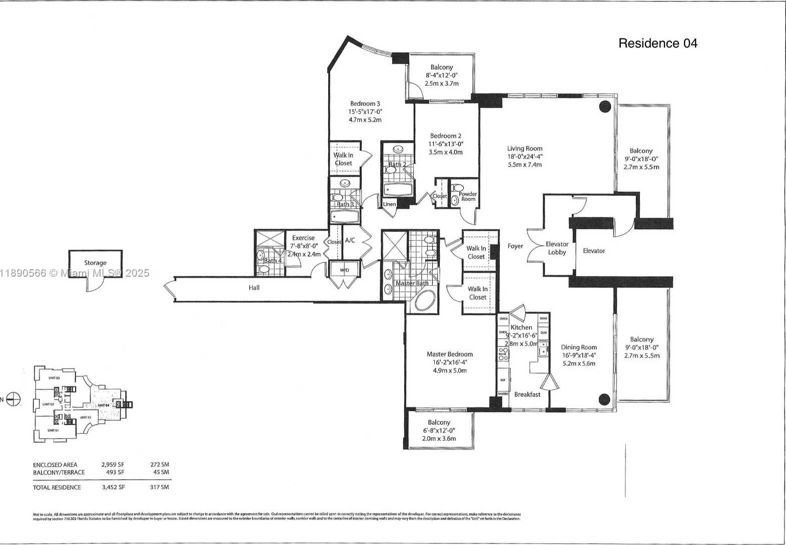 Small Image of 900 BRICKELL KEY BLVD #2204, Miami Number 40