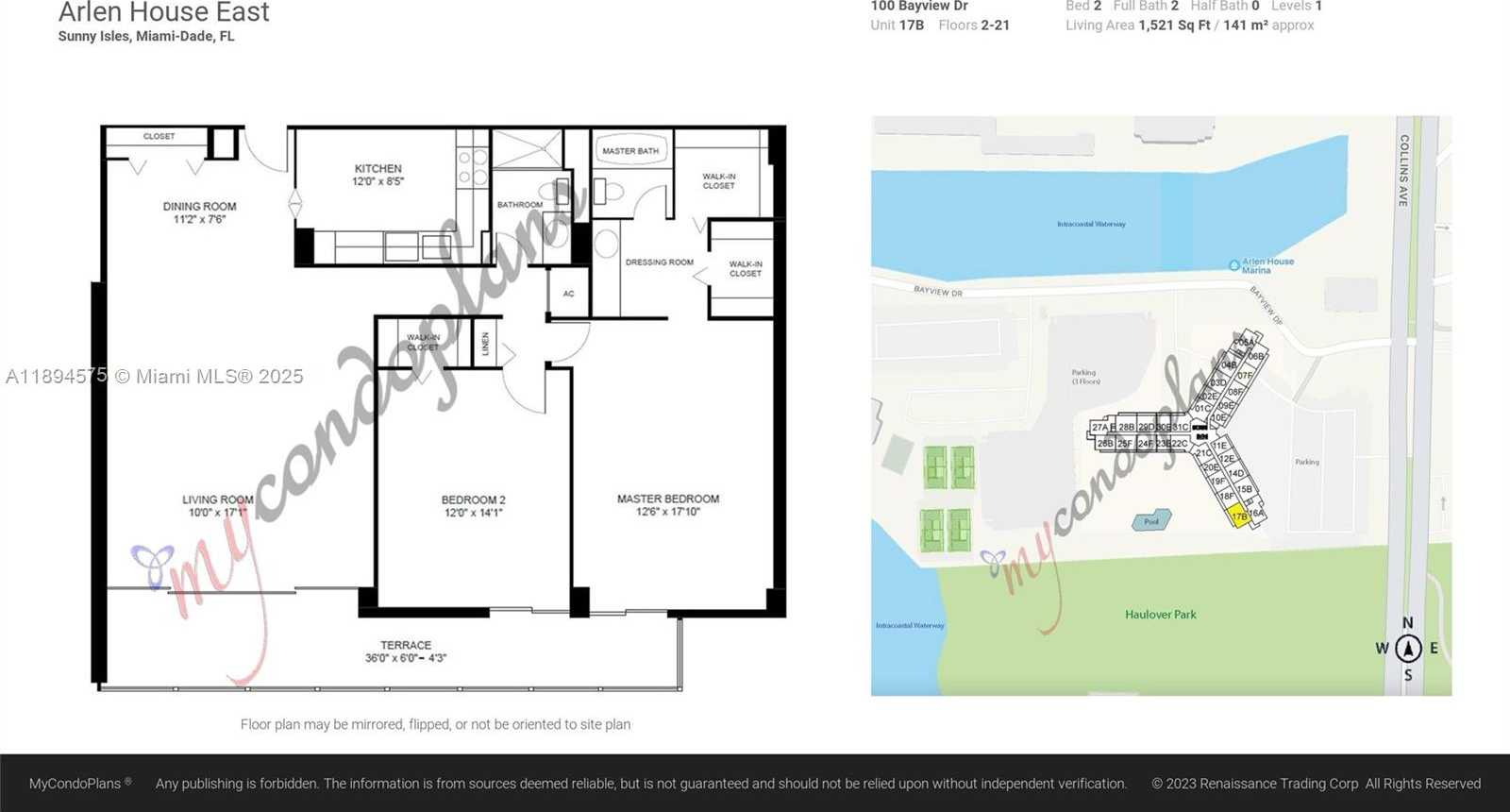 Small Image of 100 BAYVIEW DR #617, Sunny Isles Beach Number 42