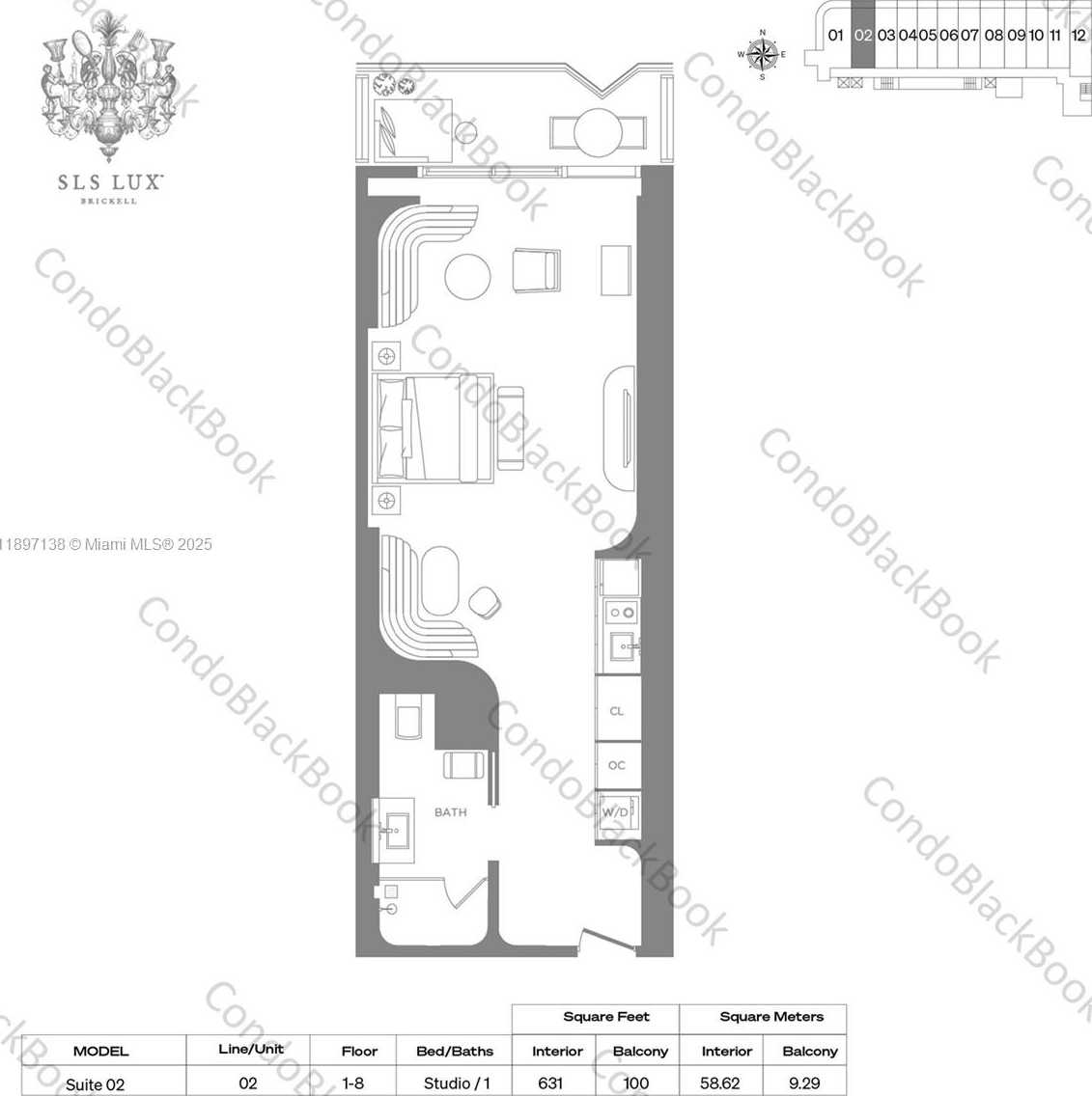 Small Image of 801 SOUTH MIAMI AVE #402, Miami Number 18